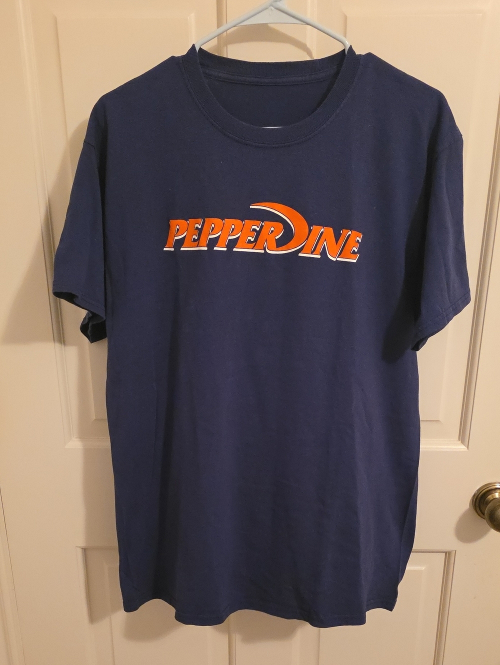 Navy Short-Sleeve Logo Tee